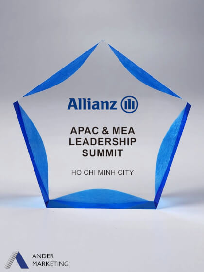 Acrylic Trophy Award - Ander Marketing Singapore