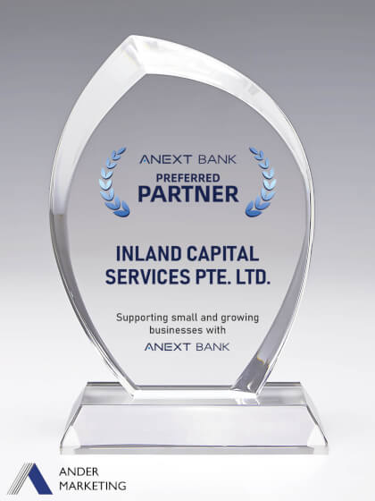 Acrylic Trophy Award - Ander Marketing Singapore