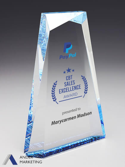 Acrylic Trophy Award - Ander Marketing Singapore