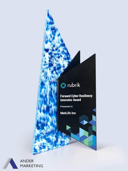 Modern Trophy Award - Ander Marketing Singapore