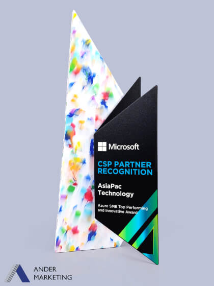 Modern Trophy Award - Ander Marketing Singapore