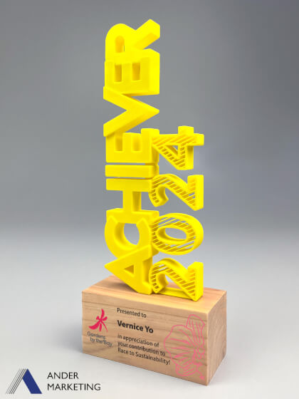 Modern Trophy Award - Ander Marketing Singapore
