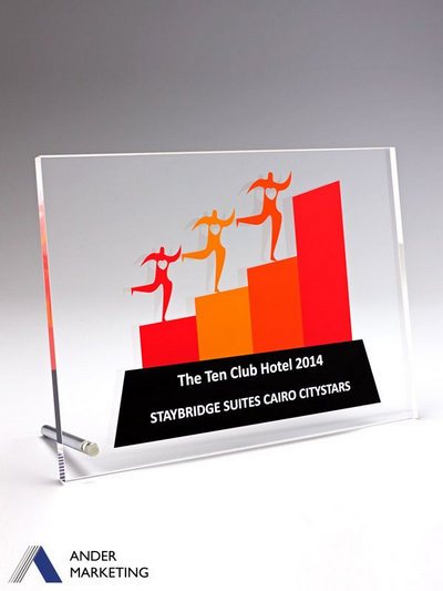 Acrylic Trophy Awards - Ander Marketing Singapore