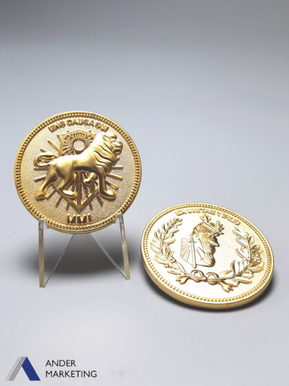 Custom medallion coin - Ander Marketing Singapore