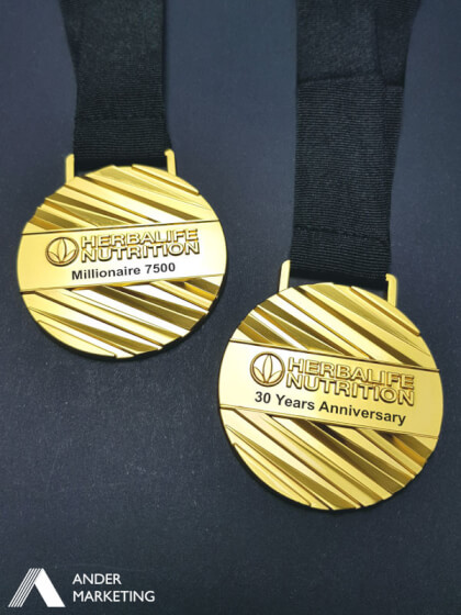 Custom metal medal - Ander Marketing Singapore