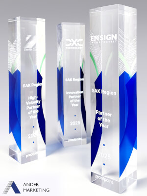 Acrylic Trophy Award - A-29 Ander Marketing Singapore