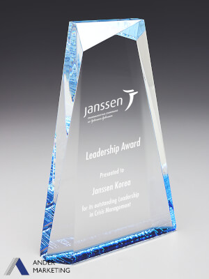 Acrylic Trophy Award - A-59 Ander Marketing Singapore