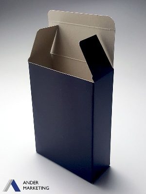 Black paper box - Ander Marketing Singapore