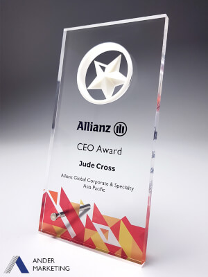 Modern Trophy Award - MA-60 Ander Marketing Singapore