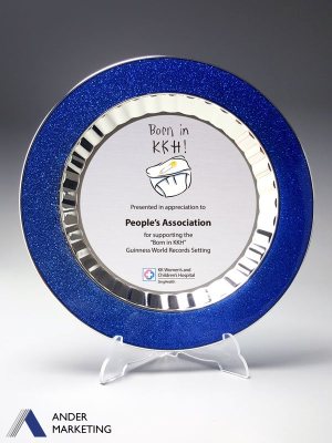 Metal Tray Plaques - PT-03_UV Ander Marketing Singapore