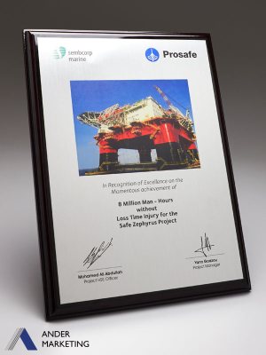 Wooden Plaques - PW-PHOTO Ander Marketing Singapore