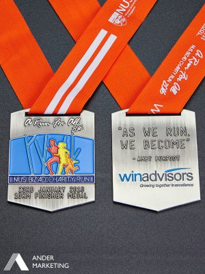 Custom Medal - YRM-1247 Ander Marketing Singapore