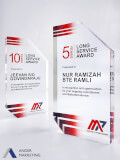 Acrylic Trophy Award - Ander Marketing Singapore