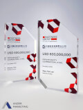 Acrylic Trophy Award - Ander Marketing Singapore