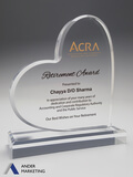 Acrylic Trophy Award - Ander Marketing Singapore