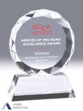 Crystal Trophy Award - Ander Marketing Singapore