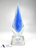 Glass Trophy Award - Ander Marketing Singapore