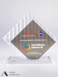 Glass Trophy Award - Ander Marketing Singapore